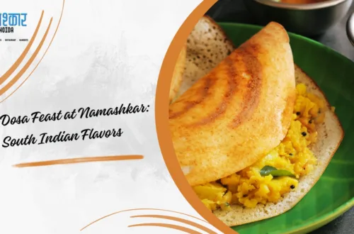 Graphic Saying: Dosa Feast at Namashkar - South Indian Flavors