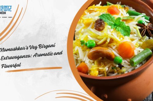 Namashkar's Veg Biryani Extravaganza: Aromatic and Flavorful